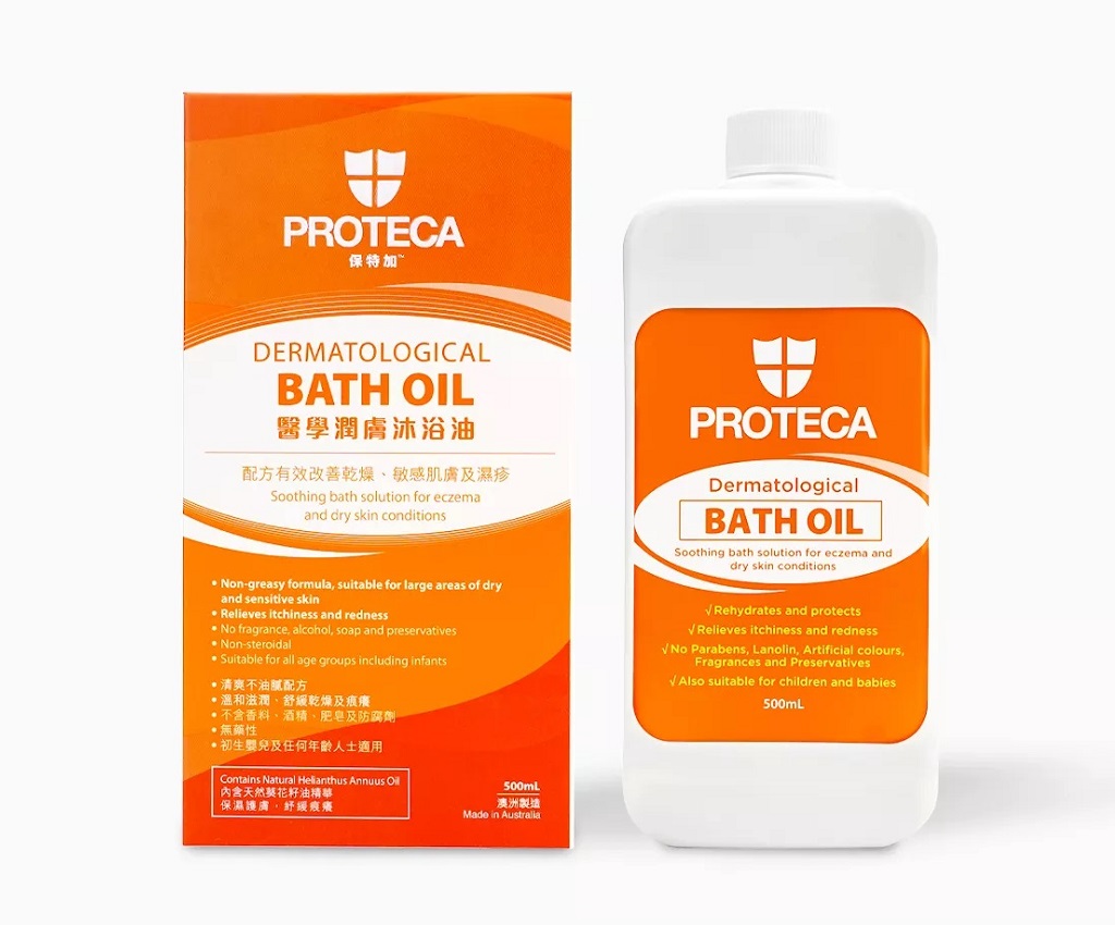 PROTECA - 醫學潤膚沐浴油 500ml
